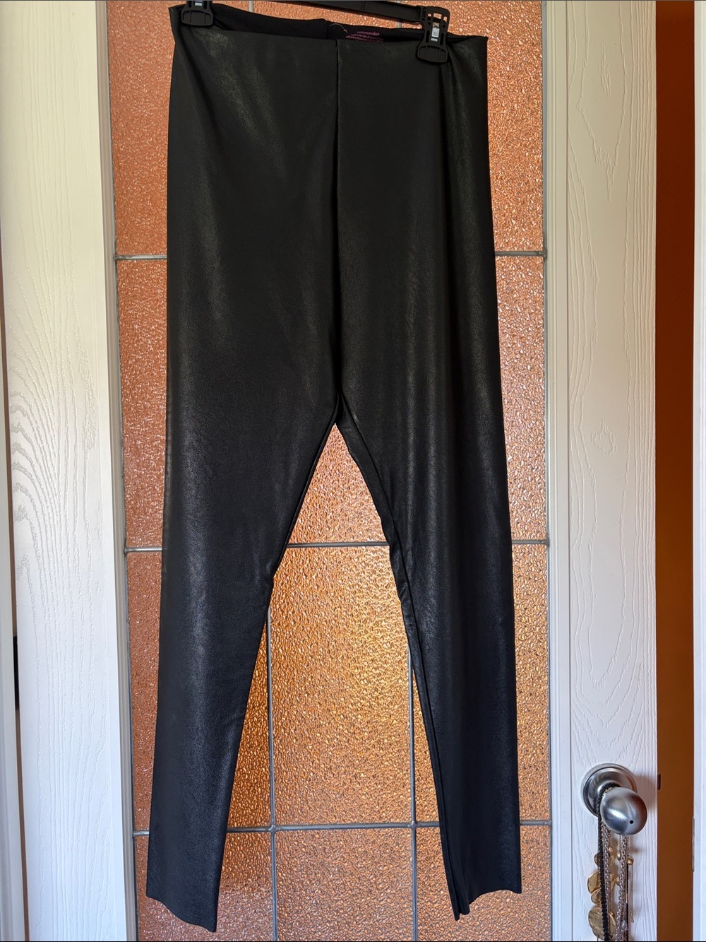 Commando Black Faux Leather Leggings